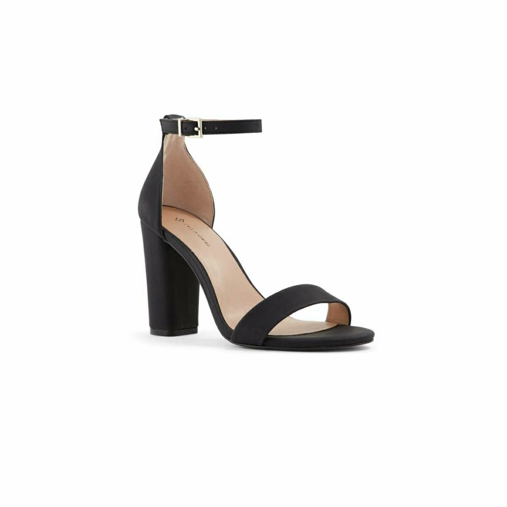 Spring Black Platform Heels